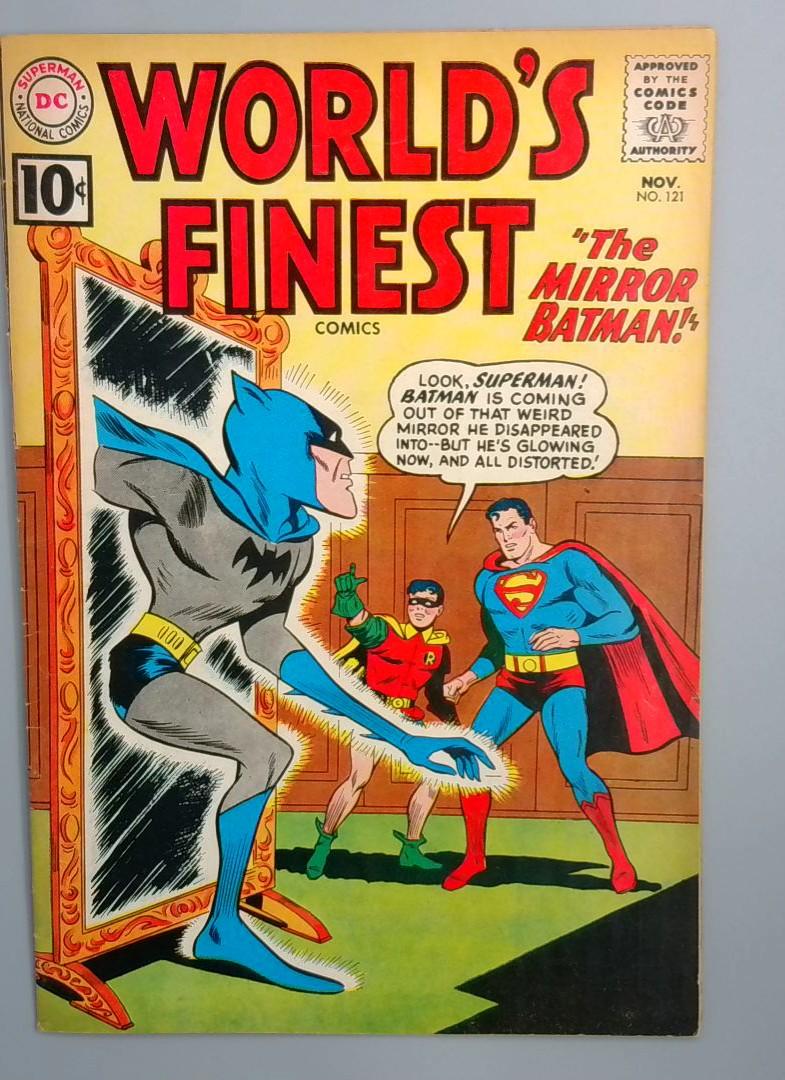 World's Finest #121 Last 10 Cents Issue DC Comics 1961 JR1
