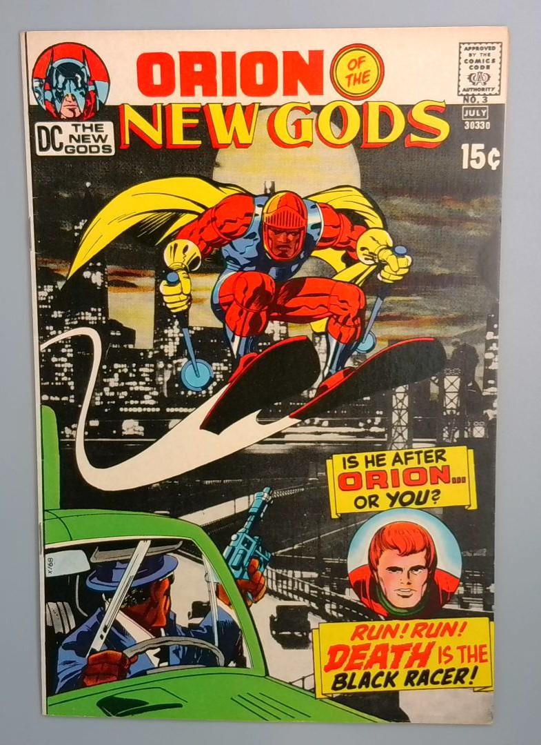 New Gods #3, NM- 1st Black Racer DC Comics, 1971 JR1