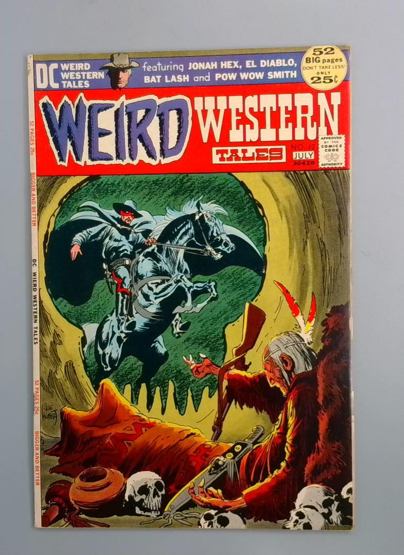 Weird Western Tales #12, FN- 3rd Jonah Hex DC Comics, July 1972 JR1