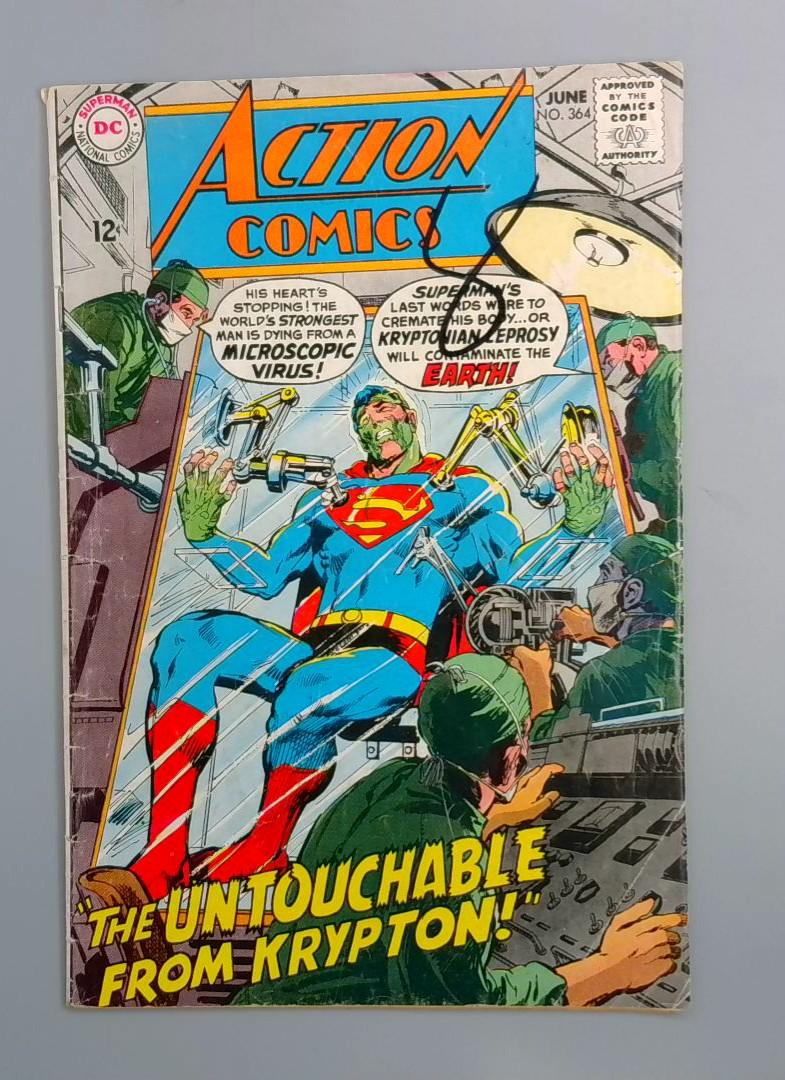 Action Comics #364, VG DC Comics, June 1968 JR1