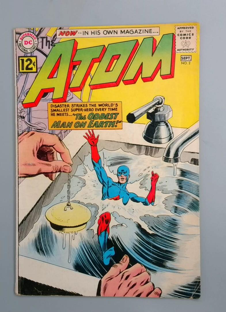 The Atom #2, VG+ DC Comics, Sept 1962 JR1
