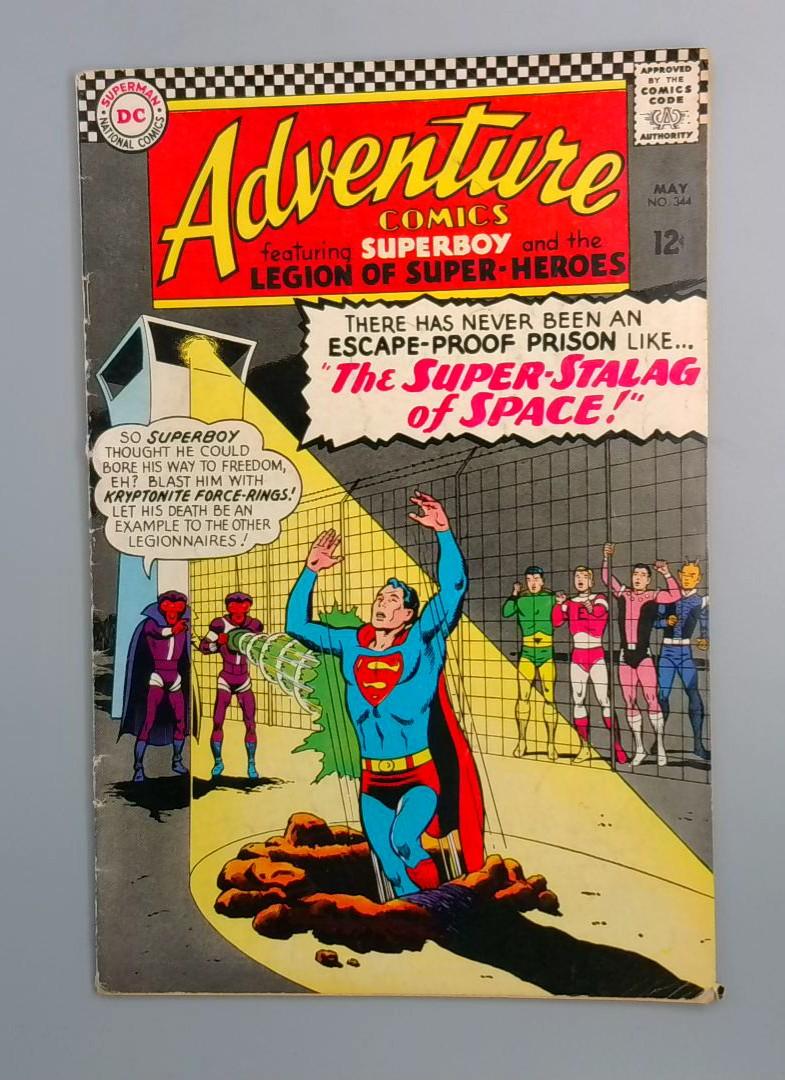 Adventure Comics #344, FSuperboy,  Legion of Super-Heroes, DC Comics, 1966 JR1