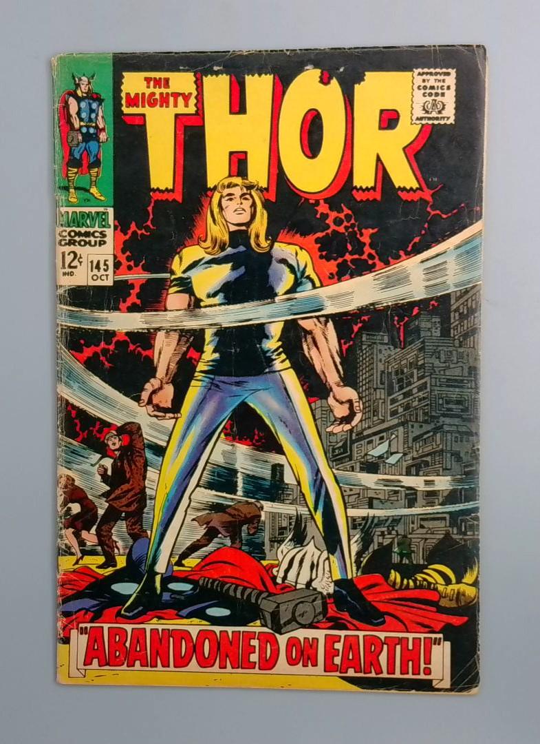 Thor #145, VG Marvel Comics, 1967 JR1