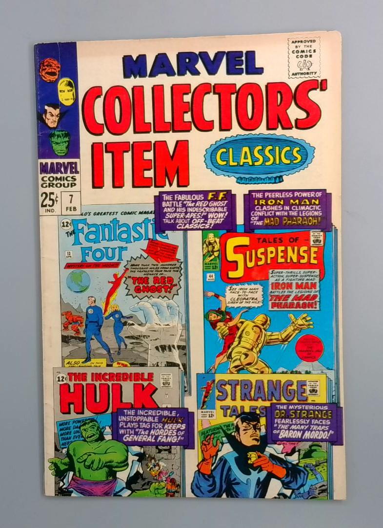 Marvel Collectors' Item Classics #7, FN- Marvel Comics, 1966 JR1