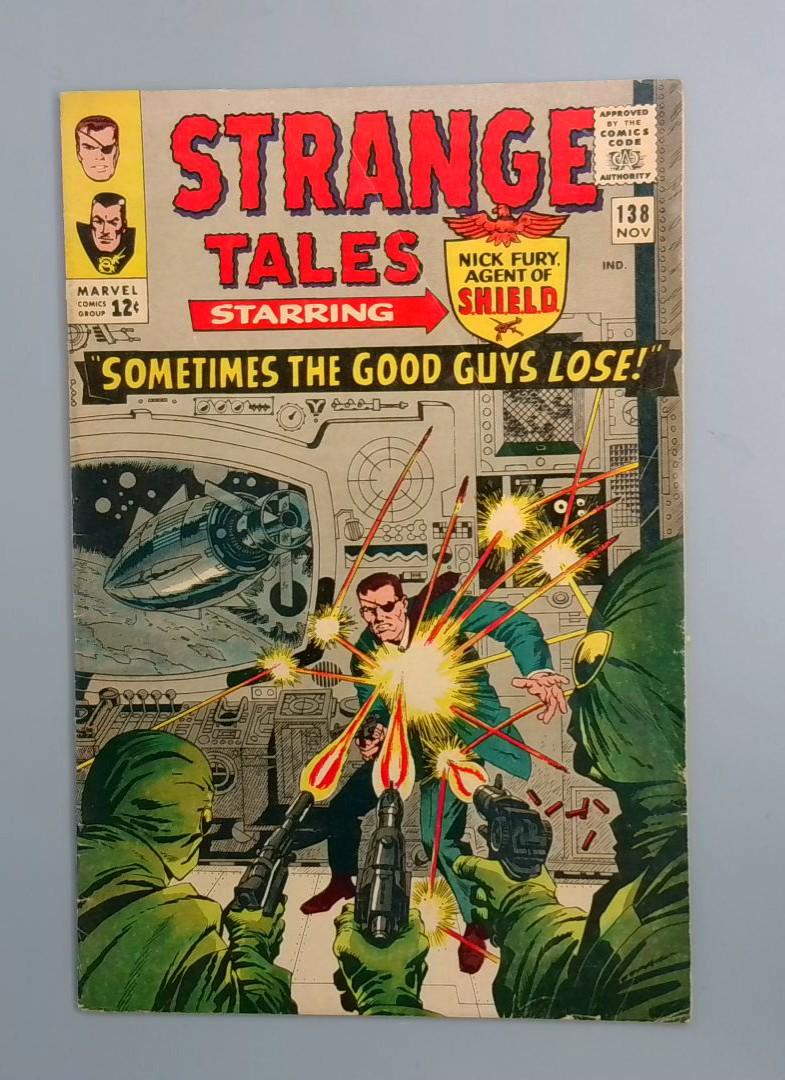 Strange Tales #138, FN 1st Eternity Marvel Comics, 1965 JR1