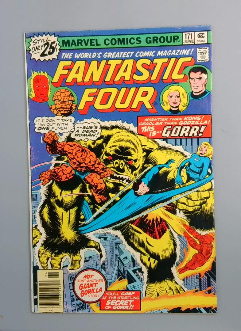 Fantastic Four #171 1st Gorr,Marvel Comics Group, 1976 JR1