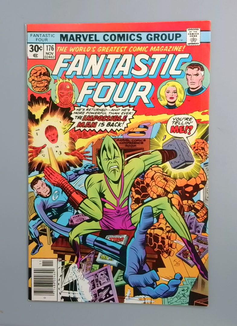 Fantastic Four #176, VF/NM Marvel Comics Group, 1976 JR1