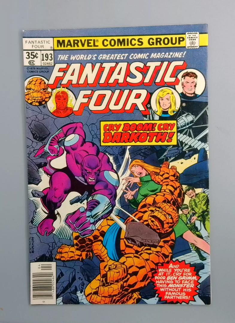 Fantastic Four #193, "Cry Doom! Cry Darkoth!", Marvel Comics 1978 JR1