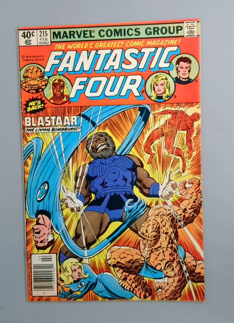 Fantastic Four #215, Blastaar Appearance, Marvel Comics Group, 1979 JR1