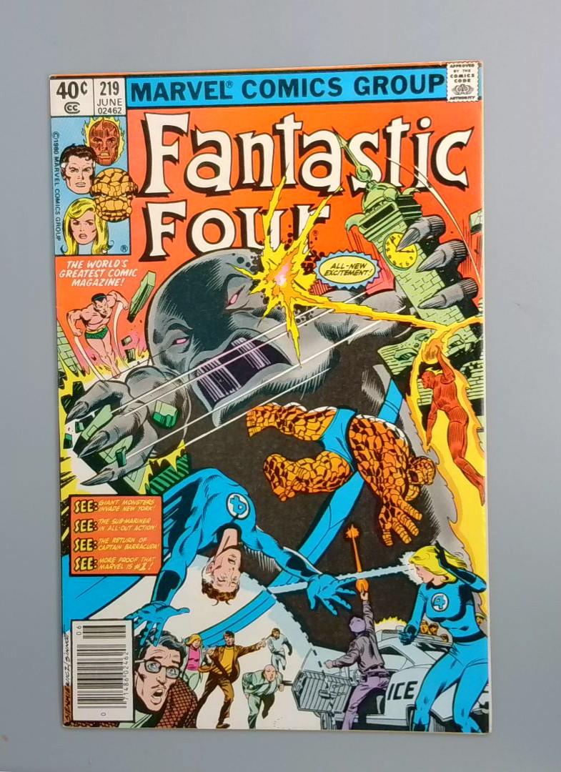 Fantastic Four #219, NM- Marvel Comics, 1980 JR1
