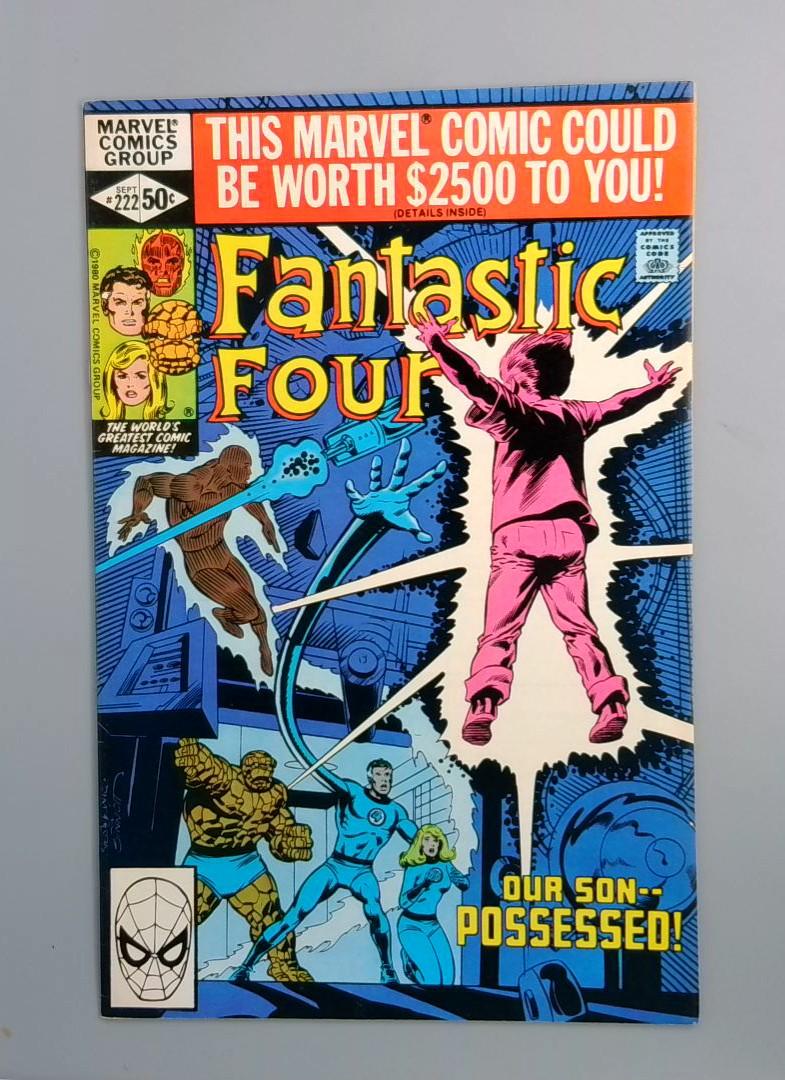 Fantastic Four #222, NM- Marvel Comics, 1980 JR1