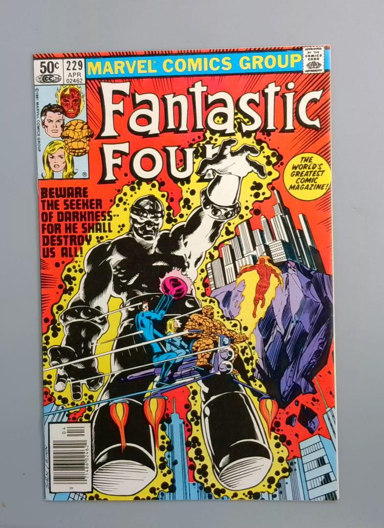 Fantastic Four #229, VF/NM Newsstand Marvel Comics Group, 1981 JR1