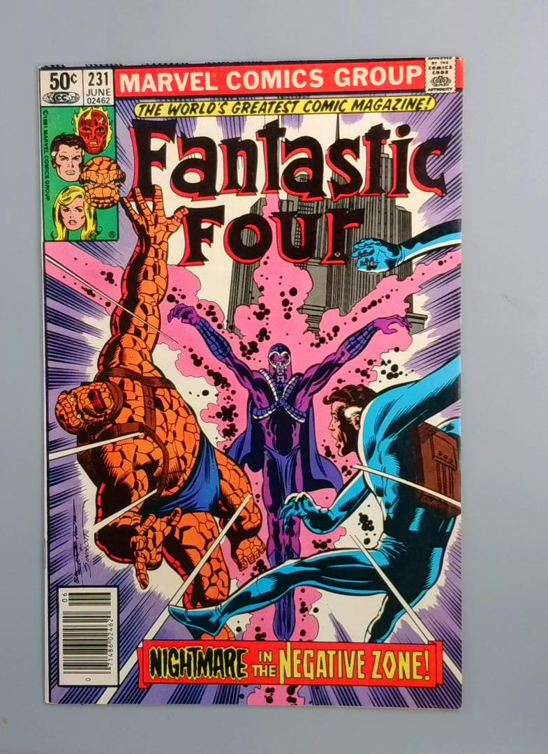 Fantastic Four #231 VF/NM Newsstand Marvel Comics, 1981 JR1