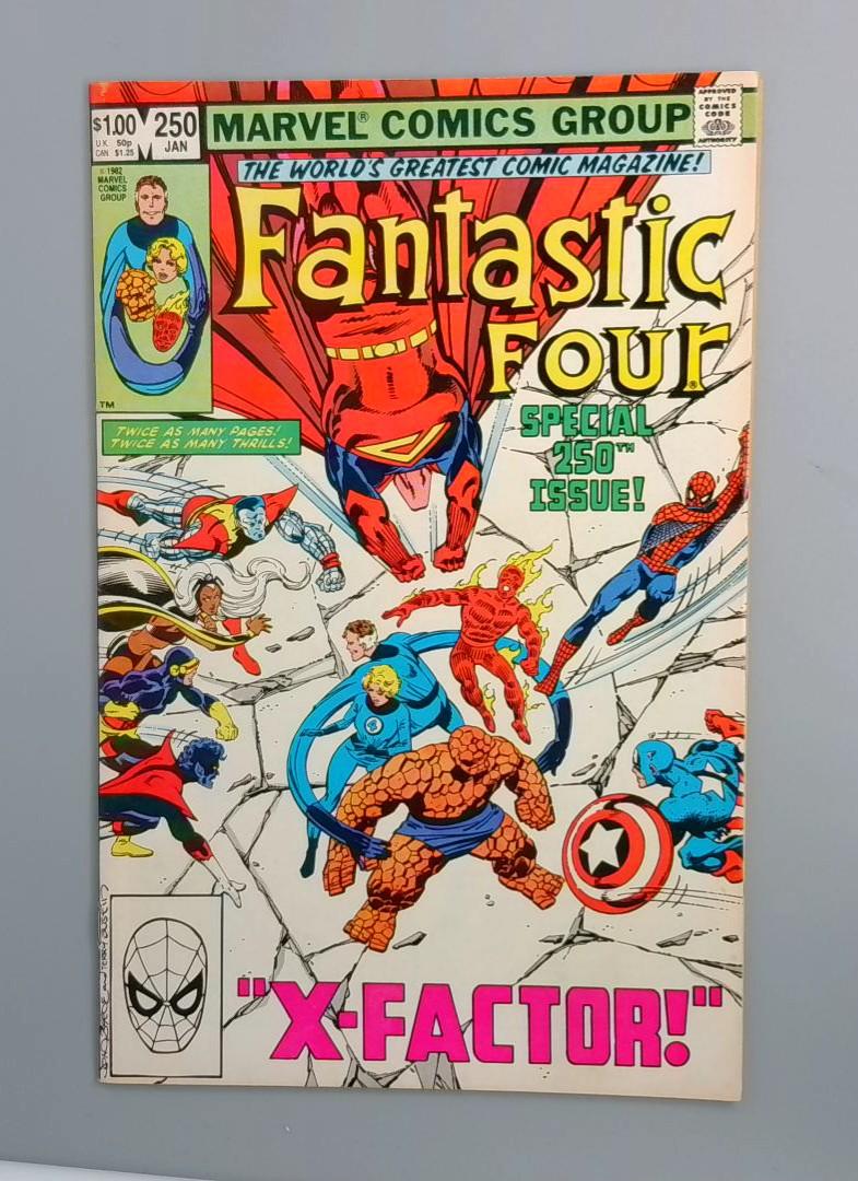 Fantastic Four #250, VF Marvel Comics Group, January 1983 JR1
