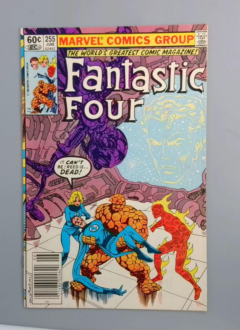 Fantastic Four #255, VF Newsstand Marvel Comics Group, 1983 JR1