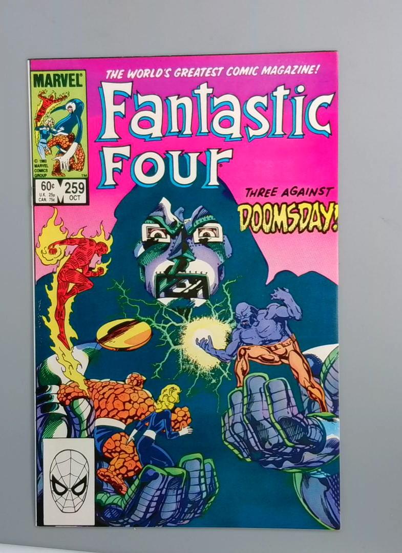 Fantastic Four #259, Dr. Doom Marvel Comics, 1983 JR1
