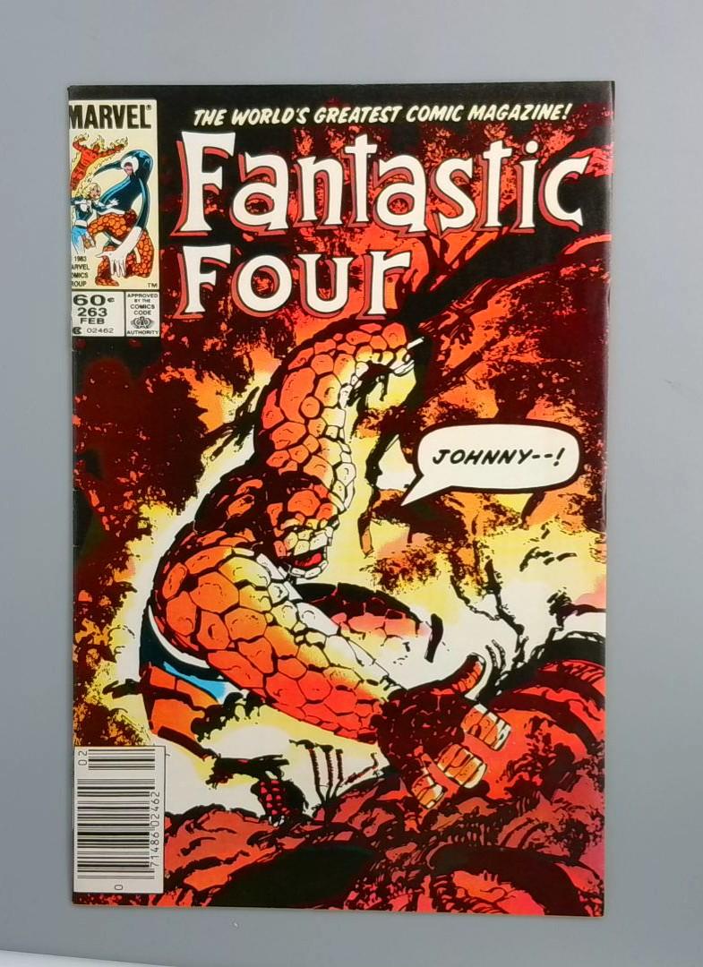 Fantastic Four #263, VF+ Newsstand Marvel Comics, 1983 JR1