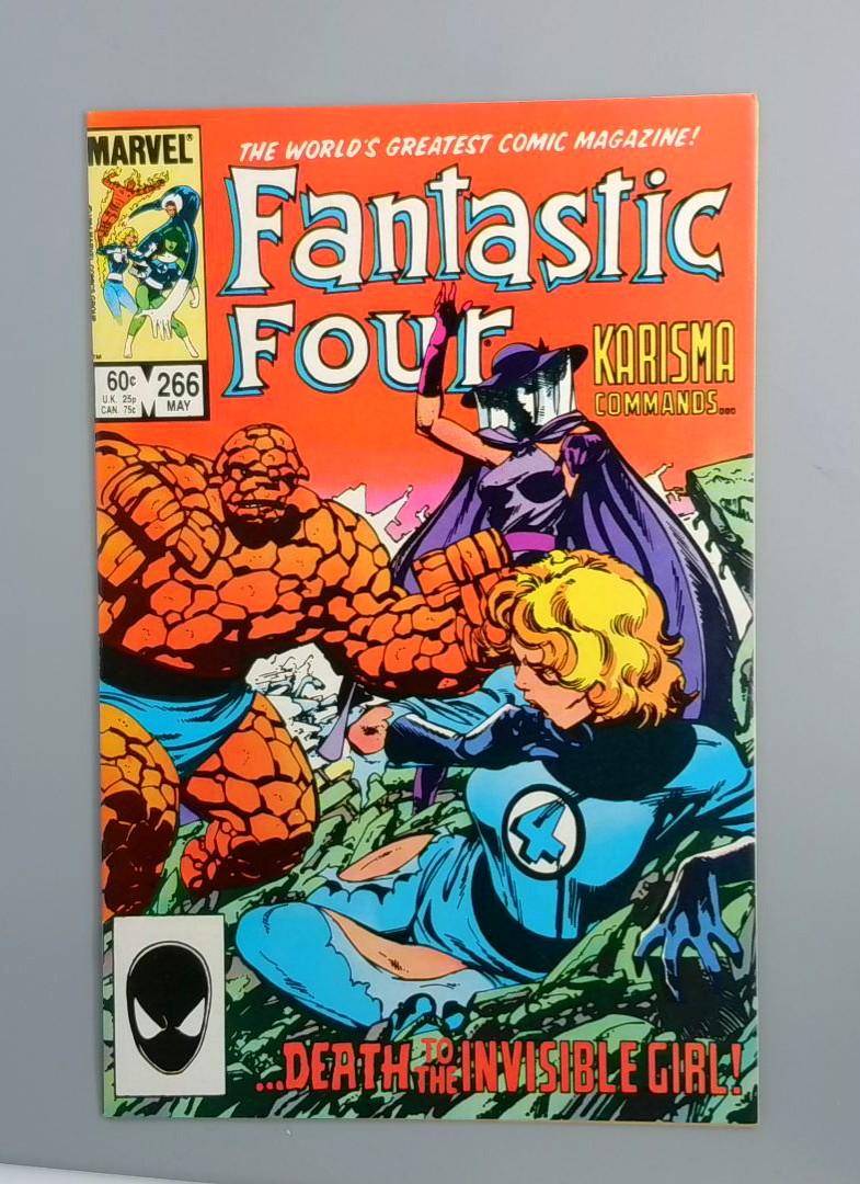 Fantastic Four #266, VF/NM 1st Karisma Marvel, 1984 JR1
