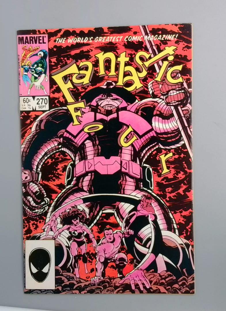 Fantastic Four #270, Marvel Comics, Sept 1984 JR1