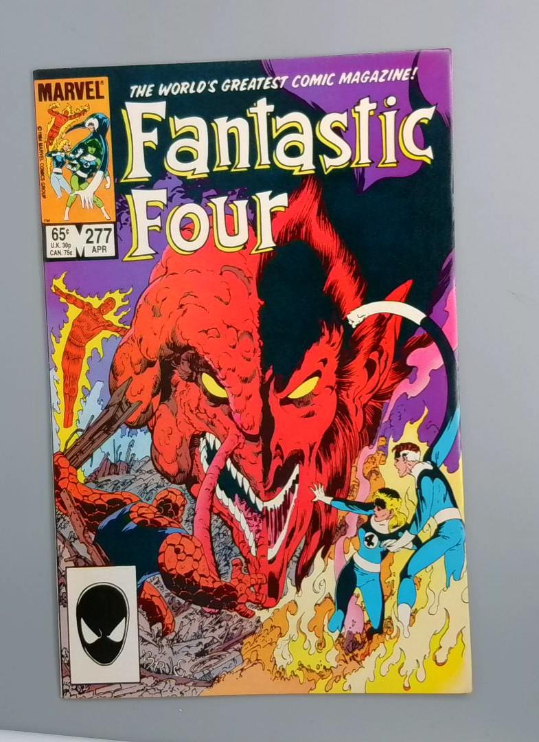 Fantastic Four #277 NM- Mephisto Marvel Comics, 1985 JR1
