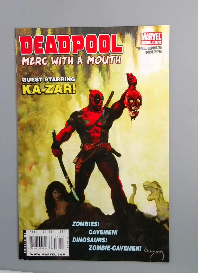Deadpool: Merc with a Mouth #1,Marvel Comics, 2009 JR1