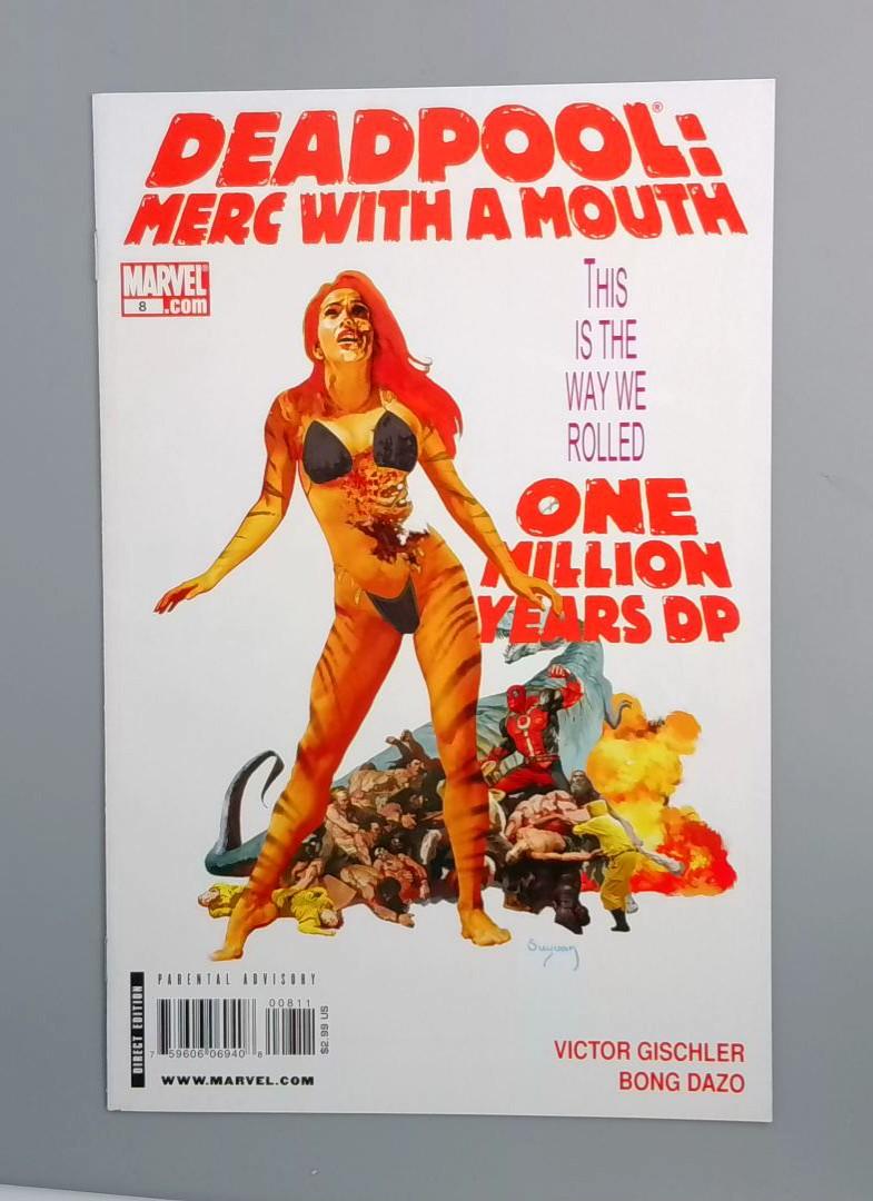 Deadpool: Merc with a Mouth #8, VF Tigra Marvel, 2010 JR1