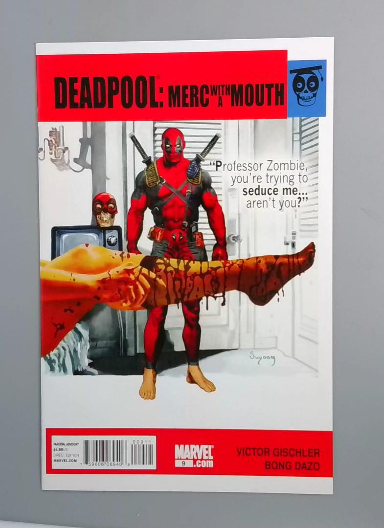 Deadpool: Merc with a Mouth #9, NM- The Graduate Cover, Marvel, 2010 JR1