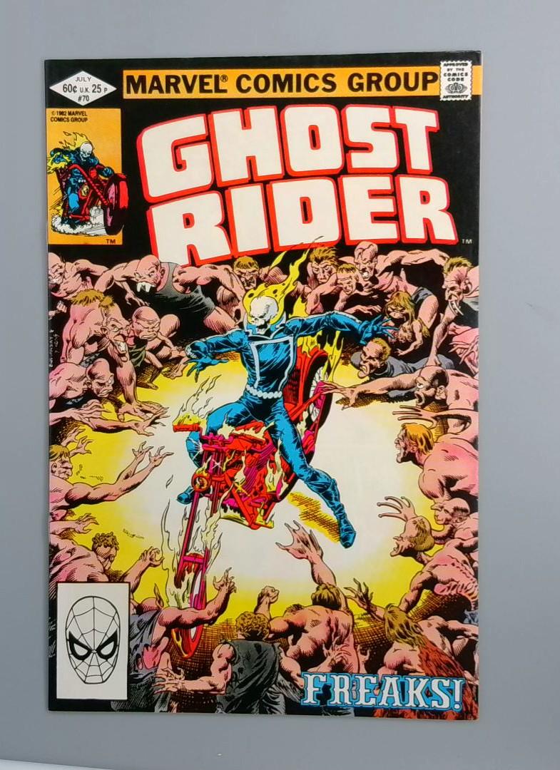Ghost Rider #70 VF/NM 1st Freakmaster Marvel Comics Group, 1982 JR1