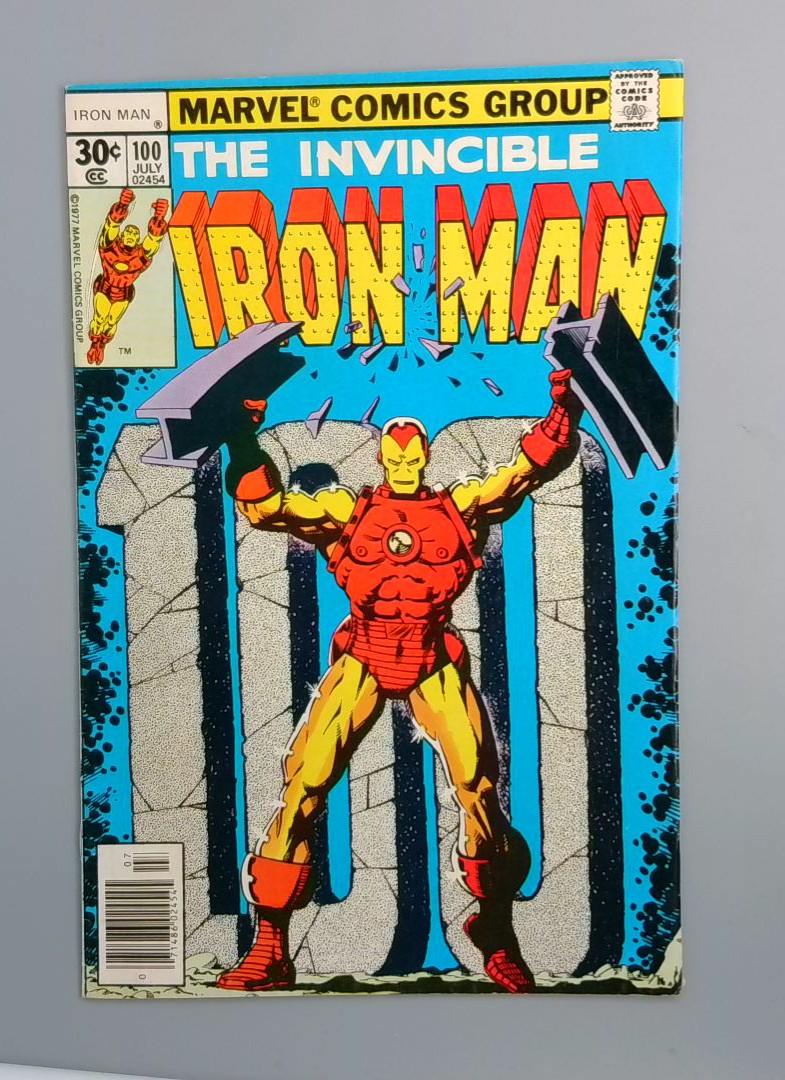 Iron Man #100, VF- Marvel Comics Group, July 1984 JR1
