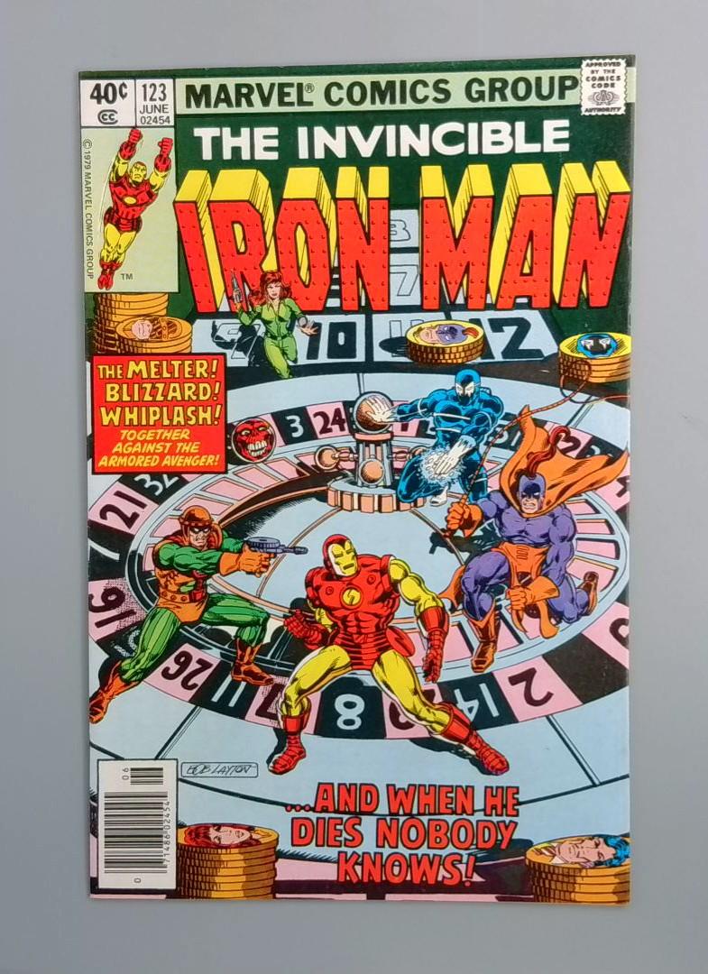 Iron Man #123, NM Demon in a Bottle Marvel Comics 1979 JR1