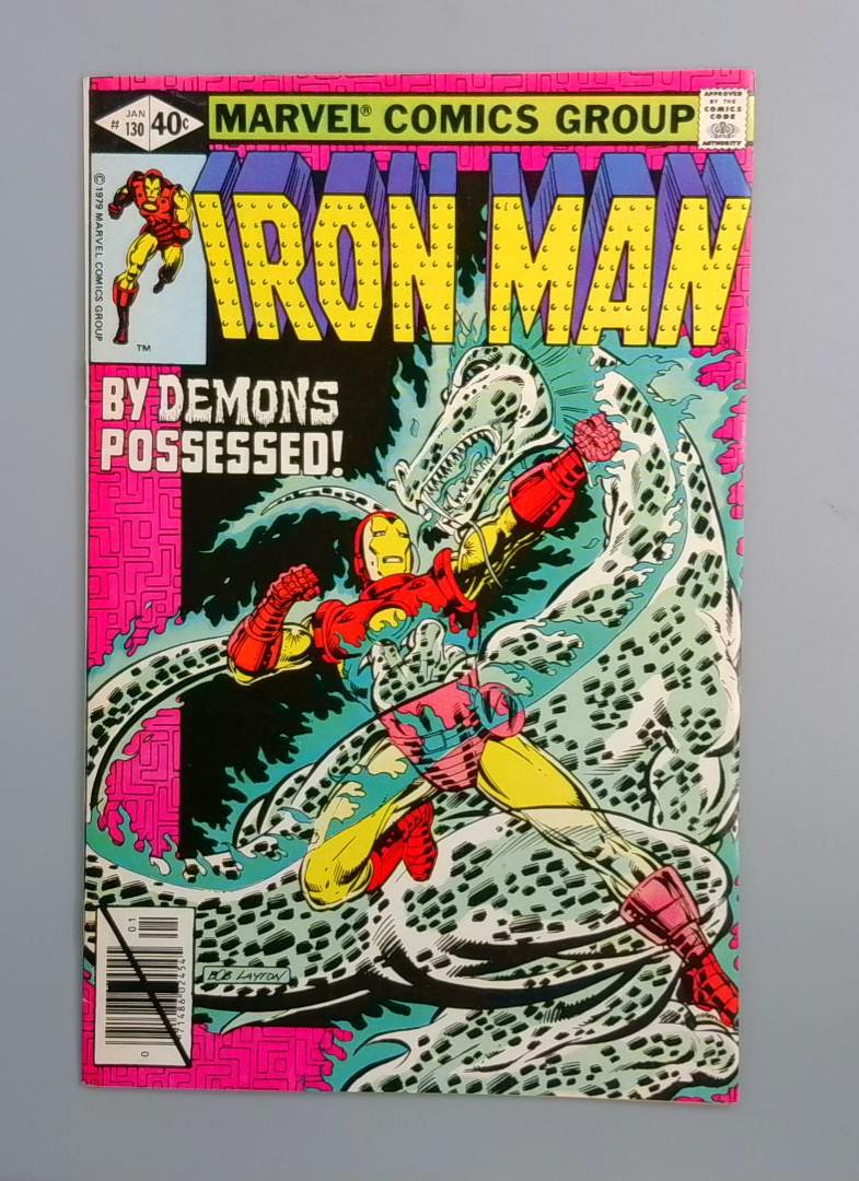 Iron Man #130, By Demons Possessed!, Marvel Comics Group, 1980 JR1