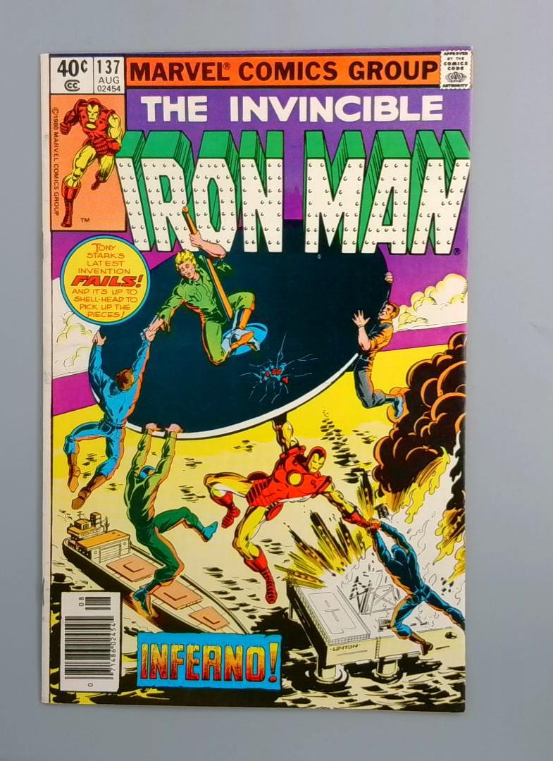 Iron Man #137, VF/NM Marvel Comics, 1980 JR1