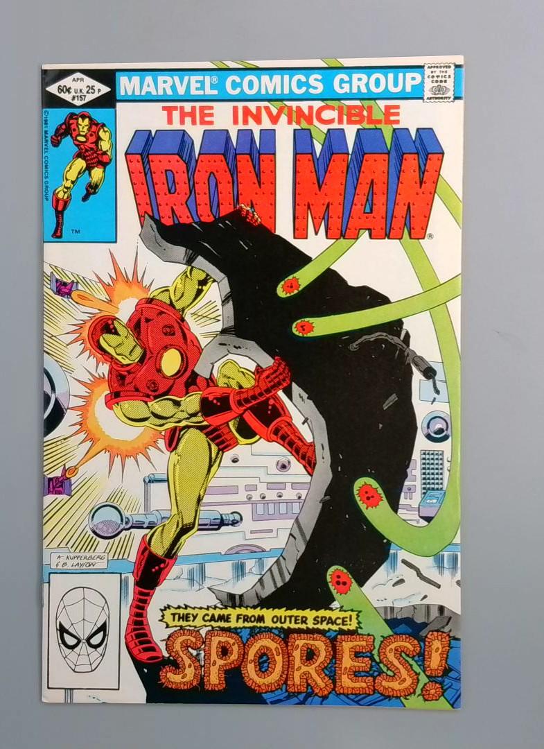 Iron Man #157,VF/NM Marvel Comics Group, 1982 JR1