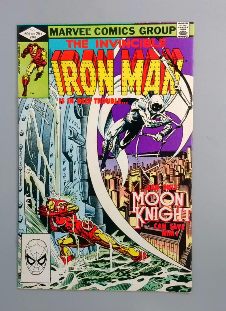 Iron Man #161,VF/NM  Moon Knight, Marvel Comics, 1982 JR1