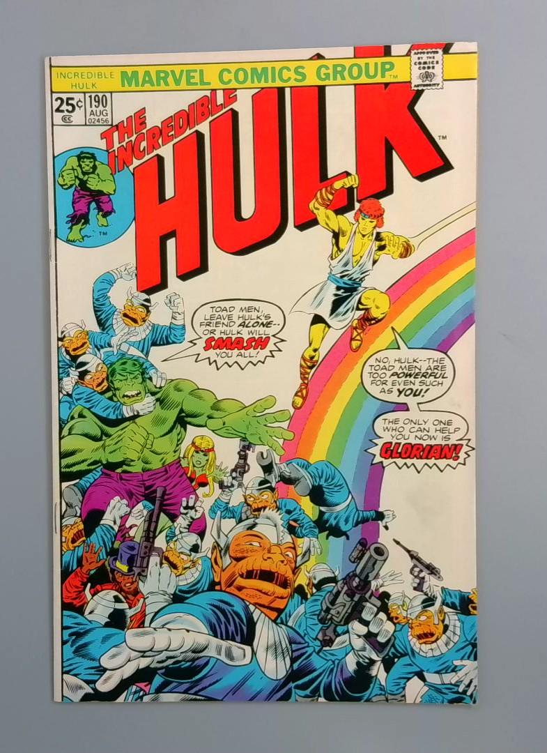 Incredible Hulk #190, VF- Marvel Comics Group, 1975 JR1