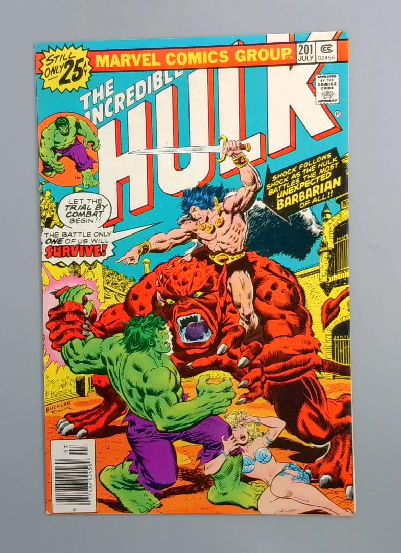 Incredible Hulk #201, Marvel Comics Group, July 1976 JR1