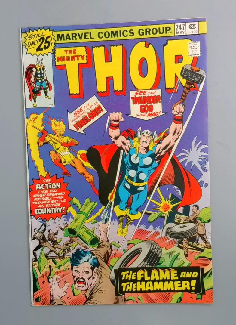 Thor #247 FN+ Firelord Marvel Comics1976