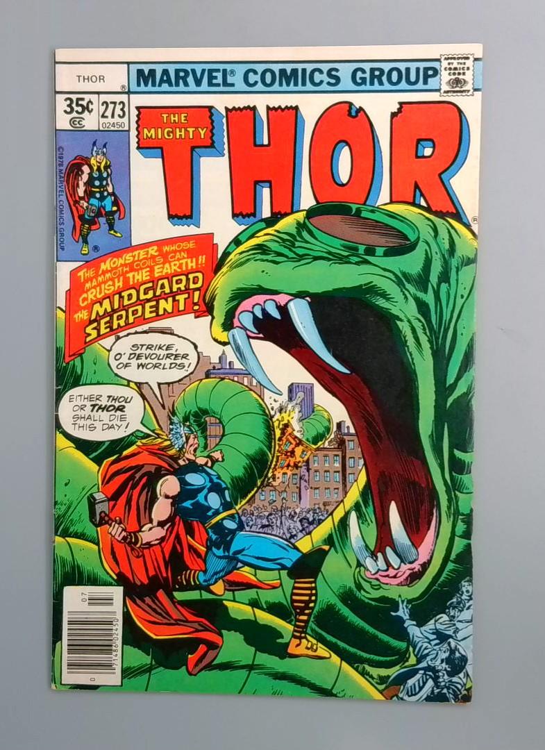 Thor #273 FN+ 1st Red Norvell Marvel Comics 1978 JR1