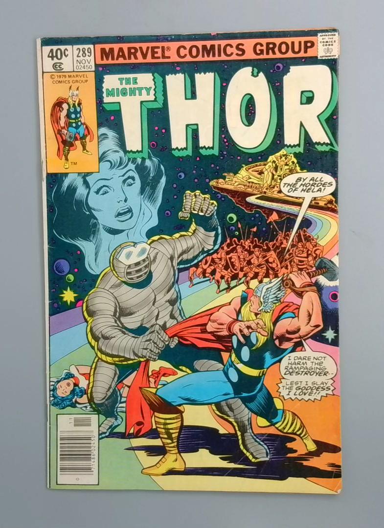 Thor #289, Destroyer Marvel Comics Group, 1979 JR1