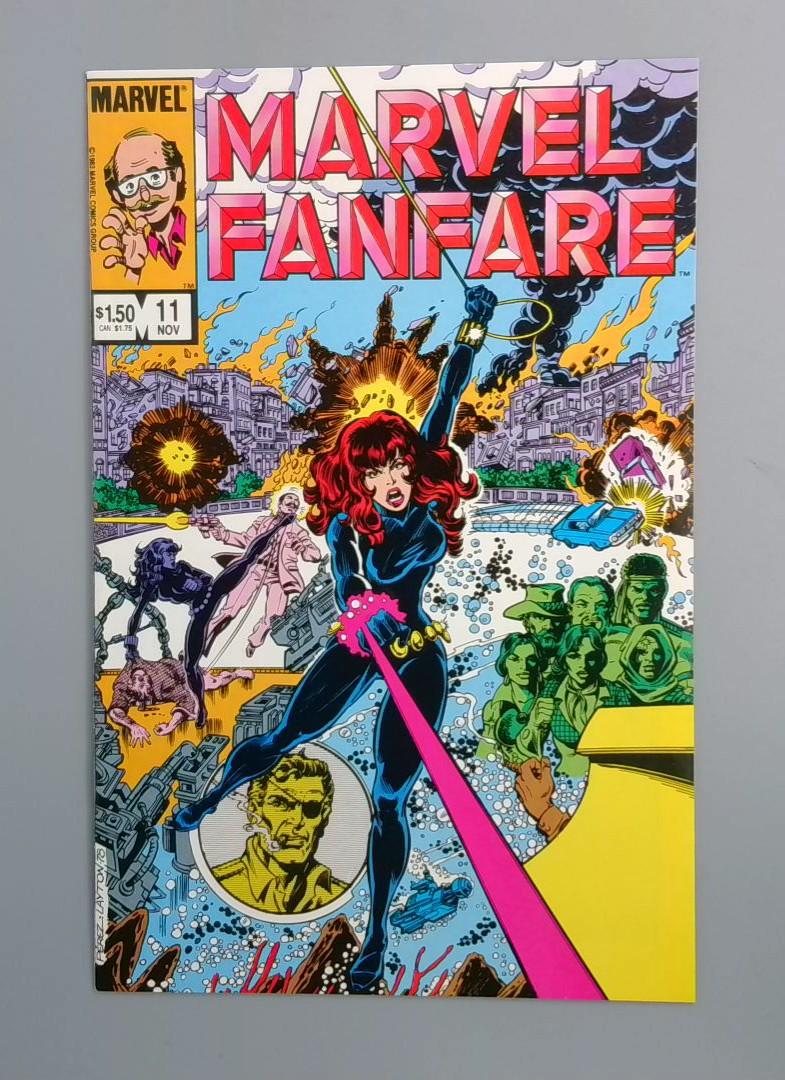 Marvel Fanfare #11, NM 1st Iron Maiden Marvel Comics, 1984 JR1