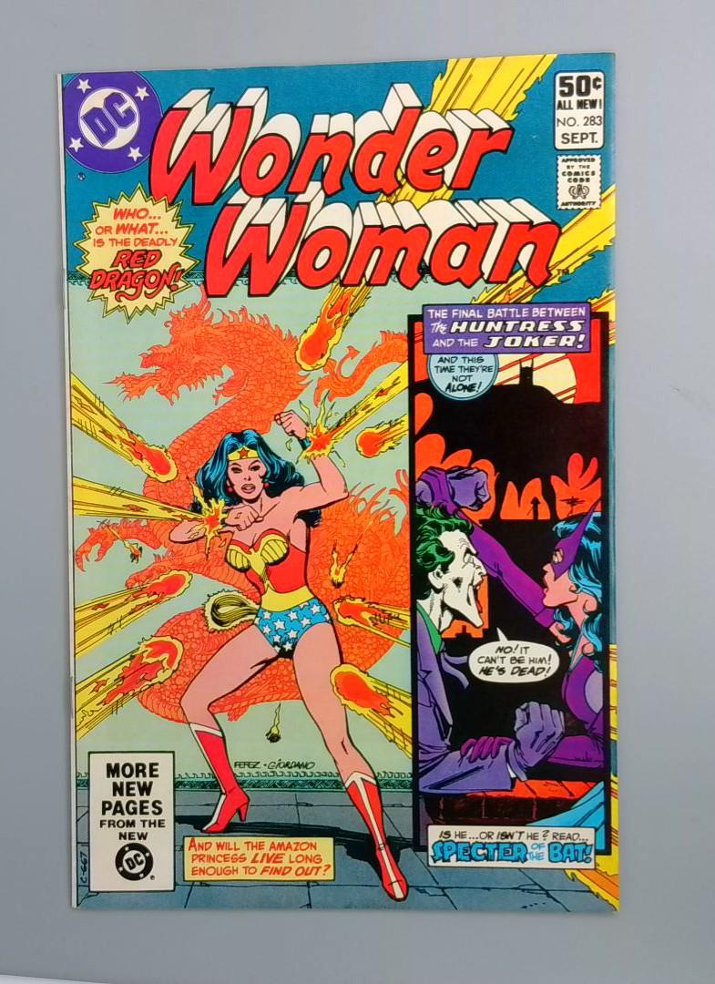 Wonder Woman #283, VF/NM Joker DC Comics, September 1981 JR1