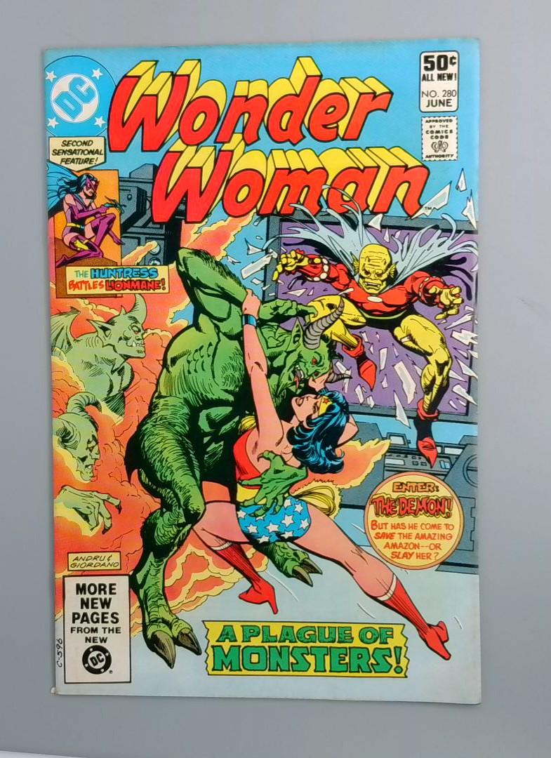 Wonder Woman #280, The Demon DC Comics, 1981 JR1