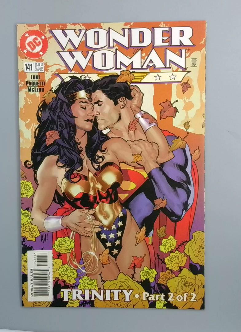 Wonder Woman #141 Superman, Adam Hughes DC Comics, 2000 JR1