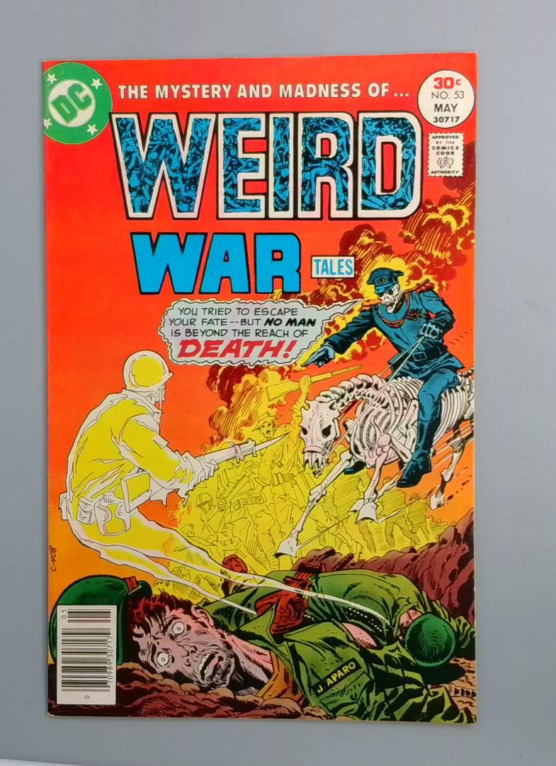 Weird War Tales #53, FN+ DC Comics, May 1977 JR1