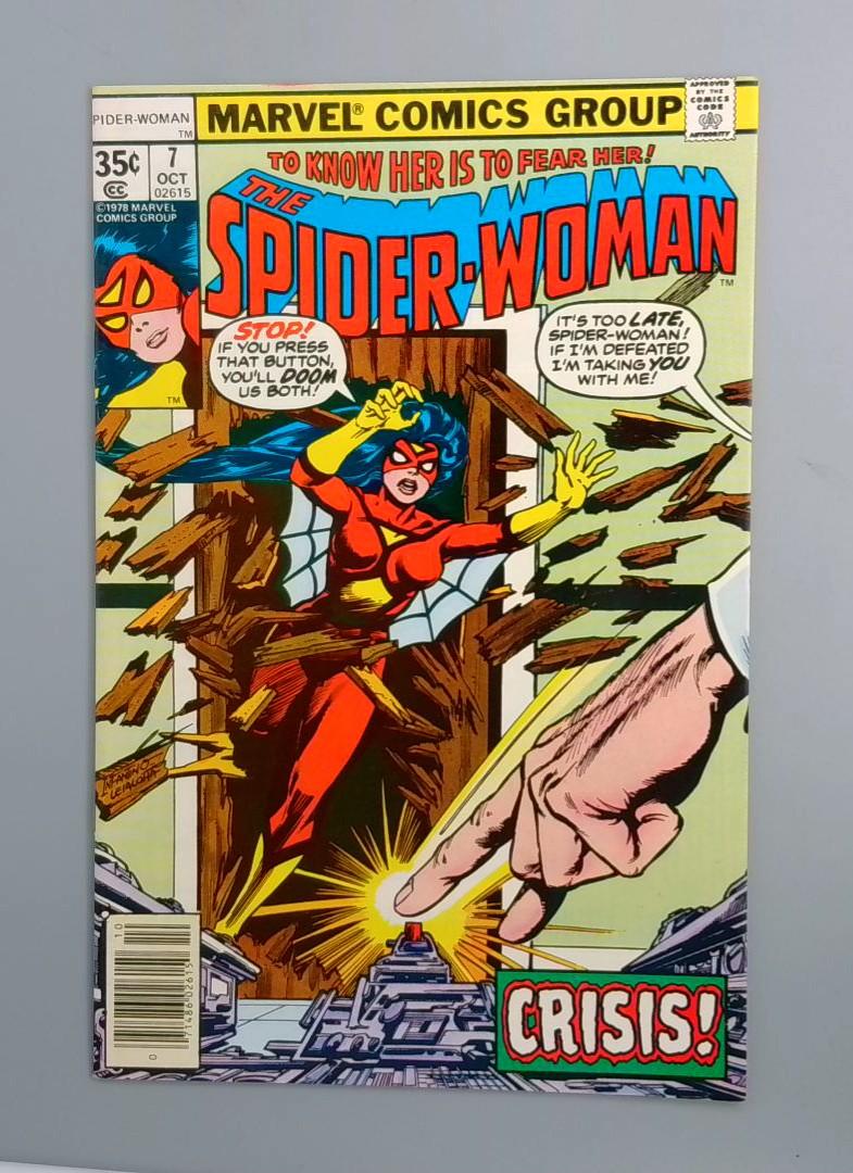 Spider-Woman #7, NM Marvel Comics, 1978 JR1