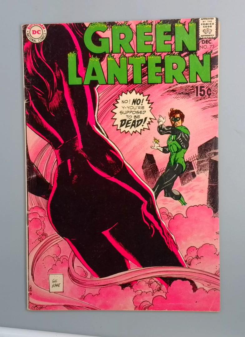 Green Lantern #73, VG+ Star Sapphire DC Comics, December 1969 JR1