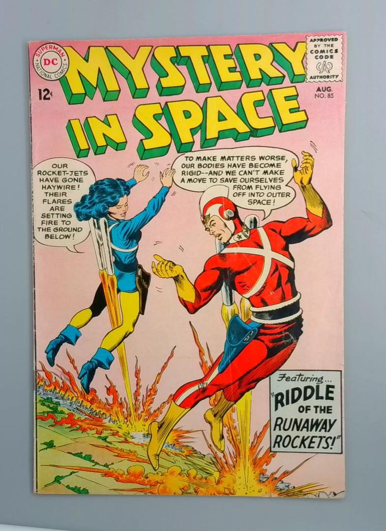 Mystery in Space #85, FN Adam Strange DC Comics, 1965 JR1