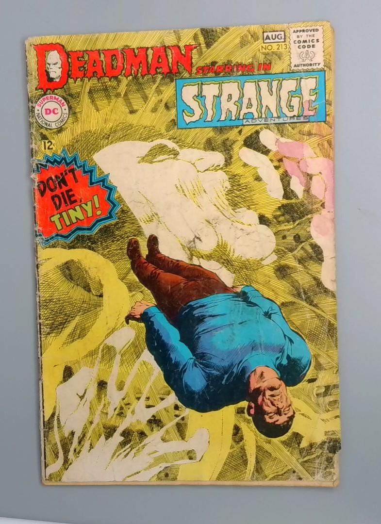 Strange Adventures #213 GD+ Neal Adams Deadman DC Comics, 1968 JR1