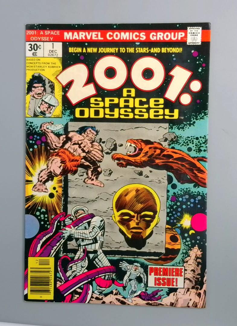 2001: A Space Odyssey #1, VF Marvel Comics, 1977 JR1