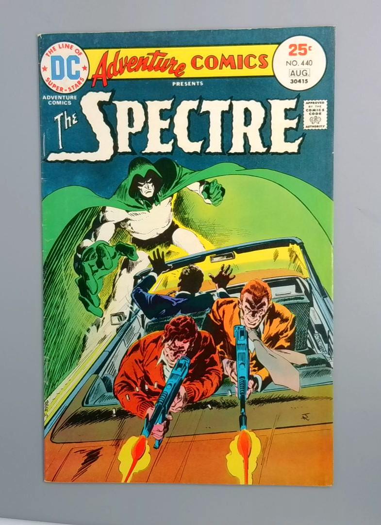 Adventure Comics #440 VF_ Last Spectre, Issue DC Comics, Aug 1975 JR1